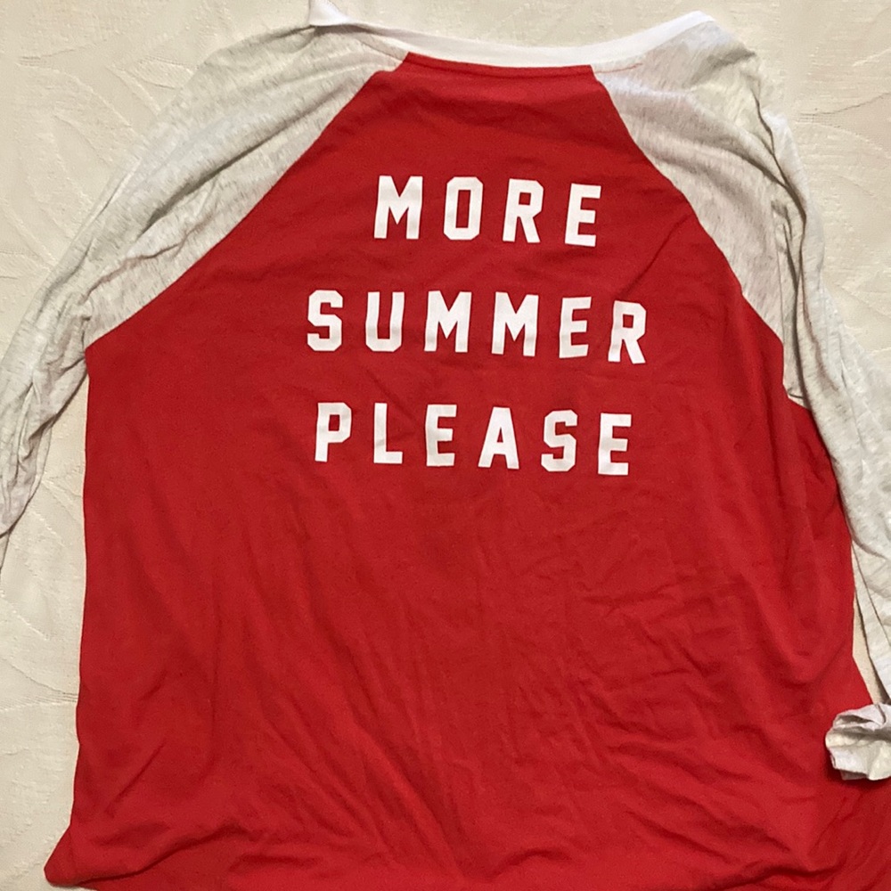 3/4 sleeve T-shirt